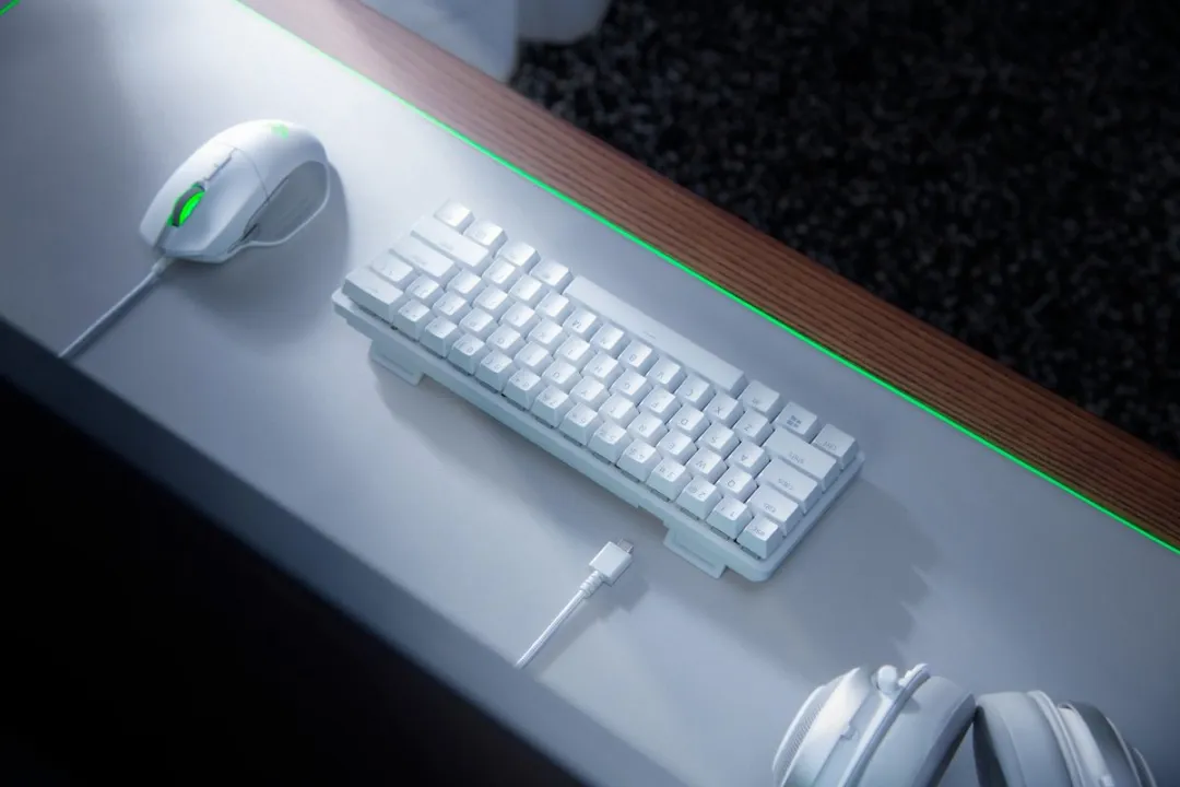 Razer Huntsman Mini RZ03-03390300-R3M1 Gaming Toetsenbord - Wit - afbeelding 6 van 6