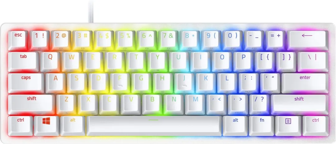 Razer Huntsman Mini RZ03-03390300-R3M1 Gaming Toetsenbord - Wit