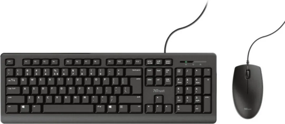 Trust TKM-250 Toetsenbord - Spaans Zwart