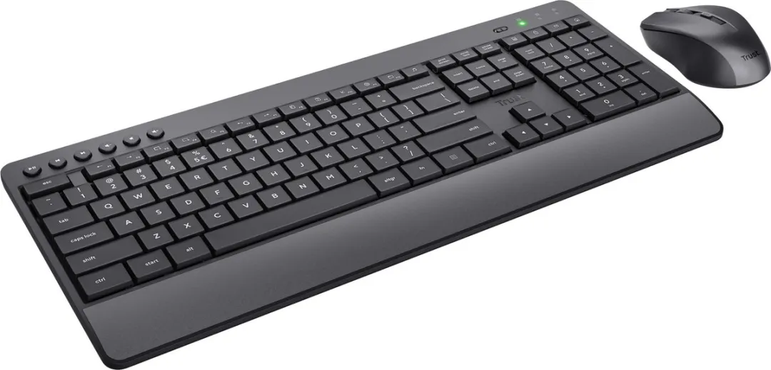 Trust Trezo Draadloze Toetsenbord & Muis Set 24529 - Grijs - afbeelding 6 van 6