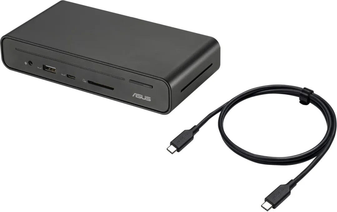 ASUS DC301 Triple Display USB-C Dock - Zwart - afbeelding 6 van 6