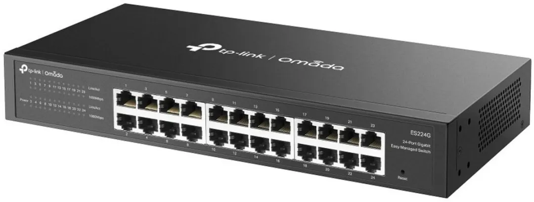 TP-Link ES224G 24-Poorts Gigabit Switch - Zwart