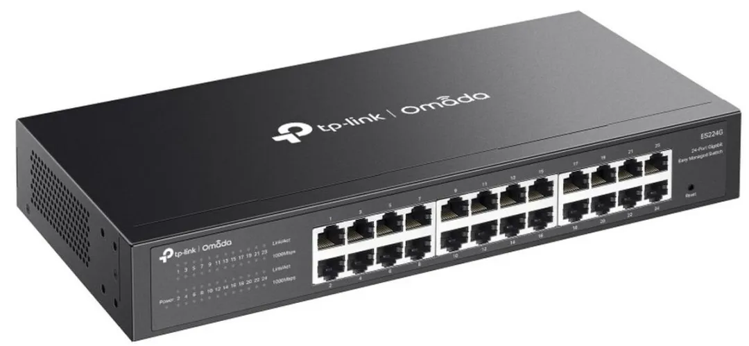 TP-Link ES224G 24-Poorts Gigabit Switch - Zwart - afbeelding 6 van 6