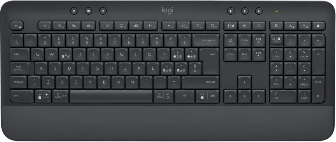 Logitech Signature K650 Toetsenbord - Italiaans - Grafiet - afbeelding 6 van 6