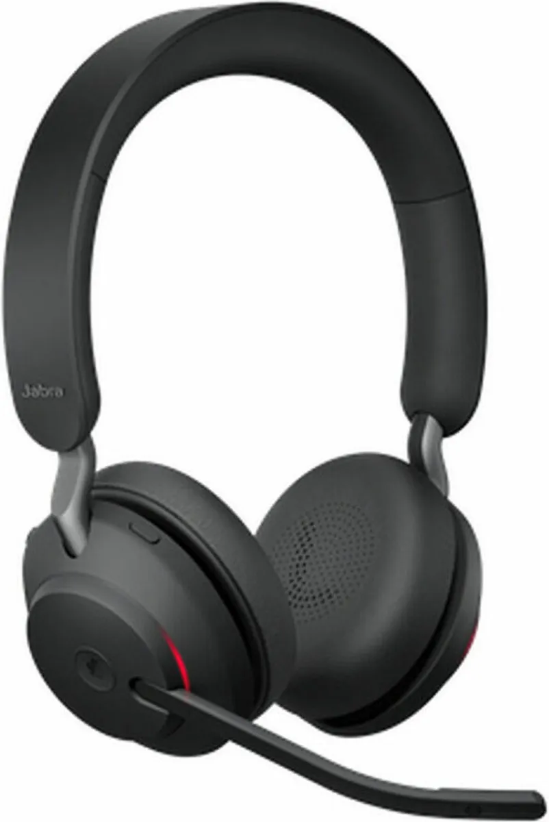 Jabra Evolve2 65 MS Headset - Bluetooth 5.0 - Zwart