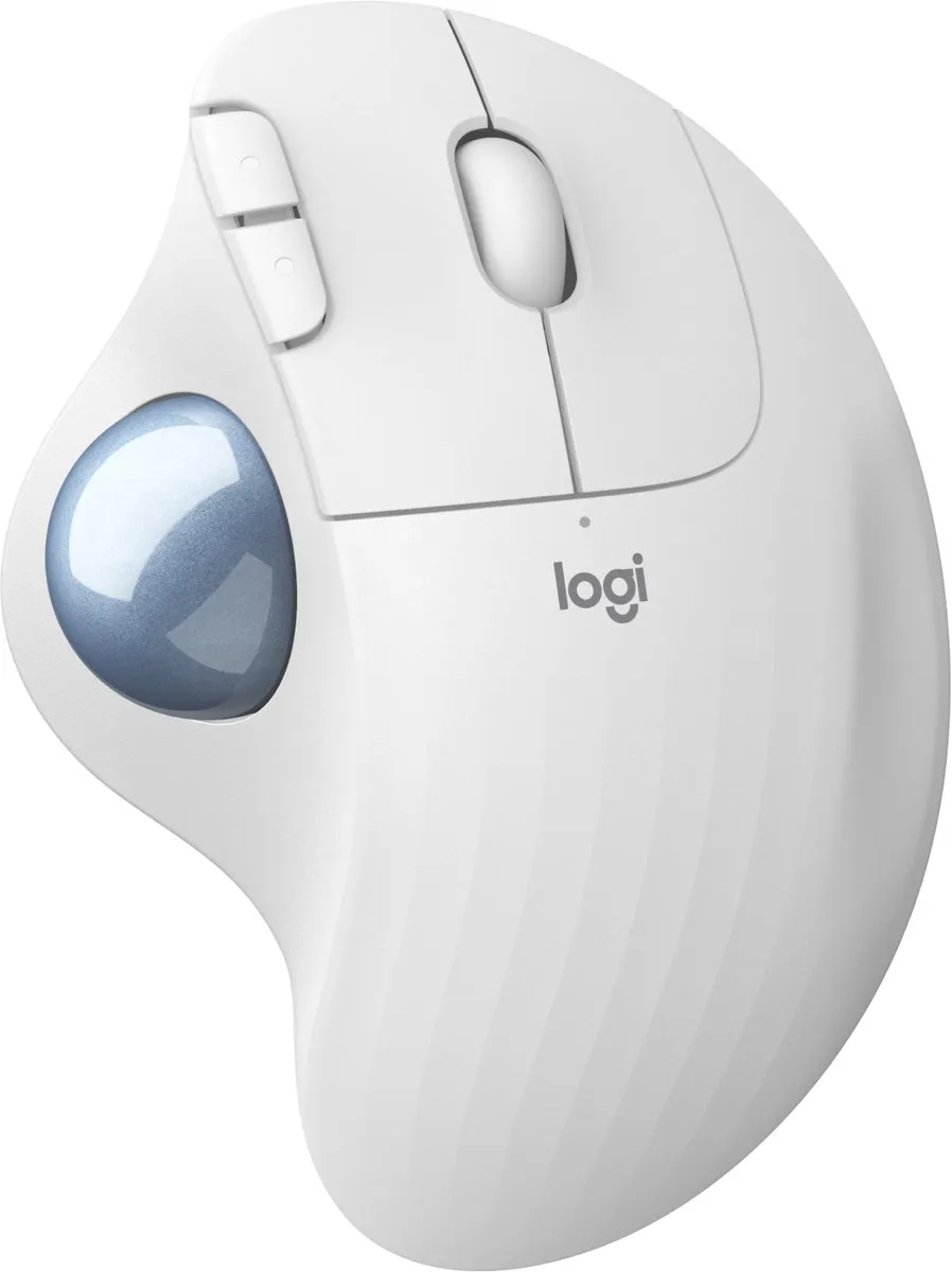 Logitech M575 ERGO Trackball Muis - Wit