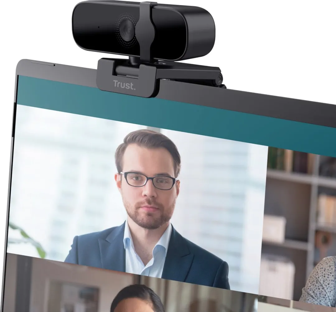 Trust Tanor HD Webcam 25548 - Zwart