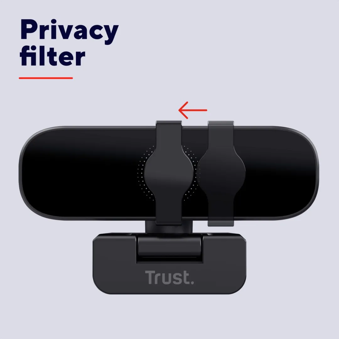 Trust Tanor HD Webcam 25548 - Zwart - afbeelding 6 van 6