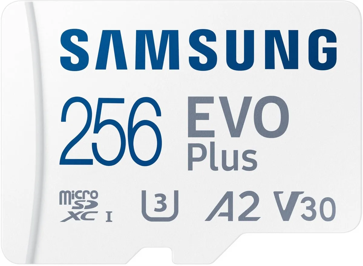 Samsung EVO Plus MicroSD 256GB - Incl. Adapter