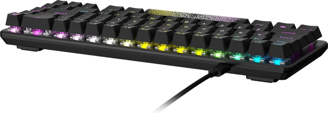 Corsair K65 Pro Mini - 65% Optisch Gaming Toetsenbord - Qwerty - Zwart