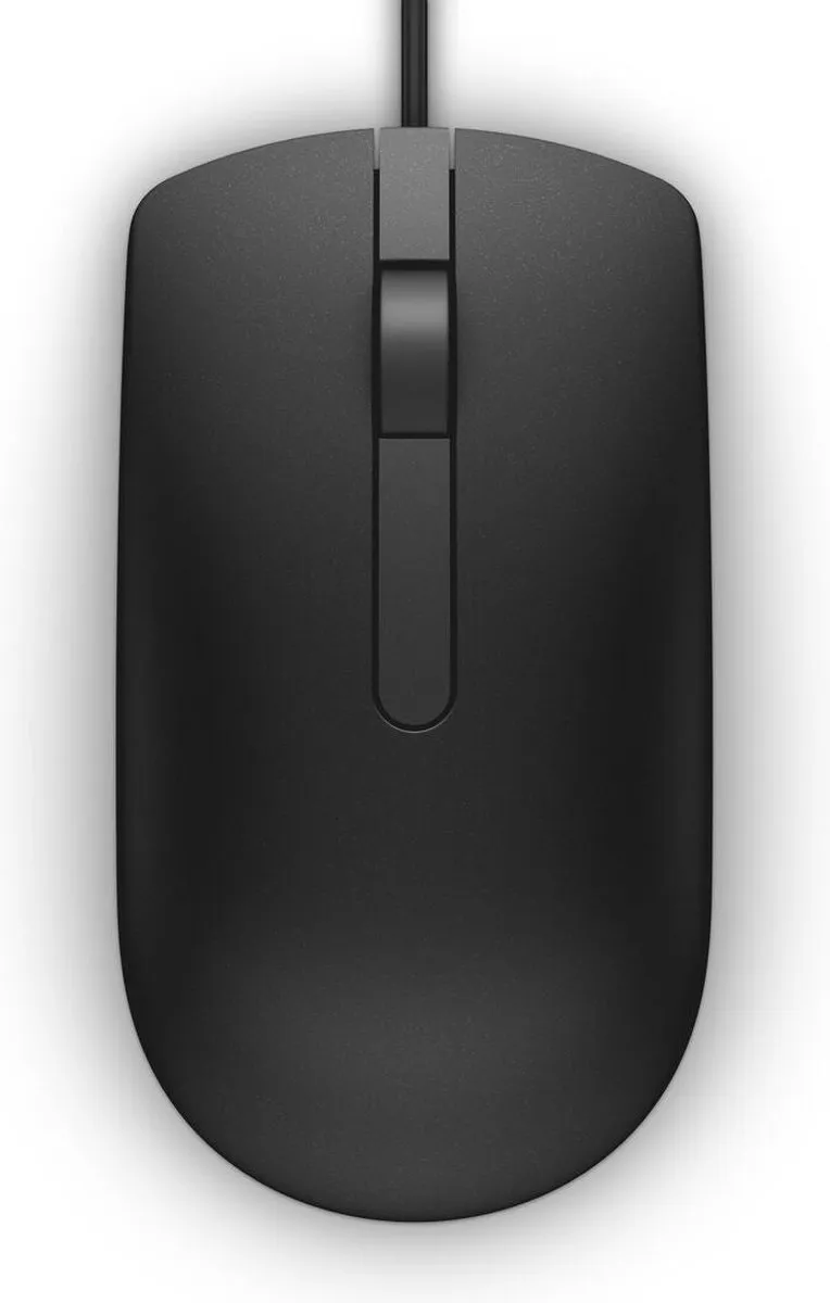 Dell MS116 Optical Mouse - Zwart