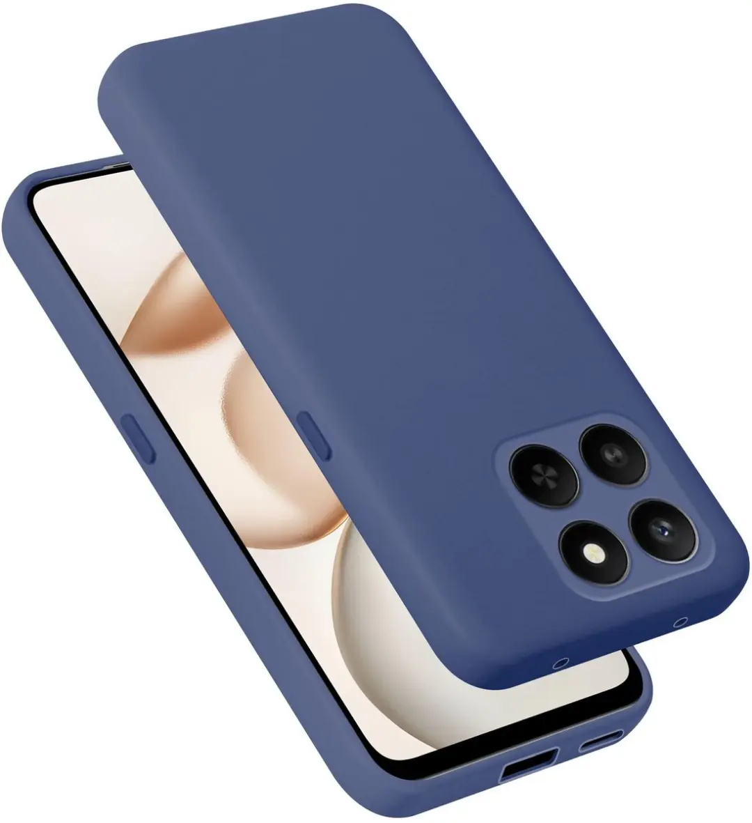 Cadorabo Hoesje geschikt voor Honor 400 Smart Case in Liquid Blauw Beschermhoes