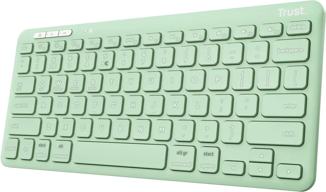 Trust Lyra 25096 Draadloos Toetsenbord - Groen