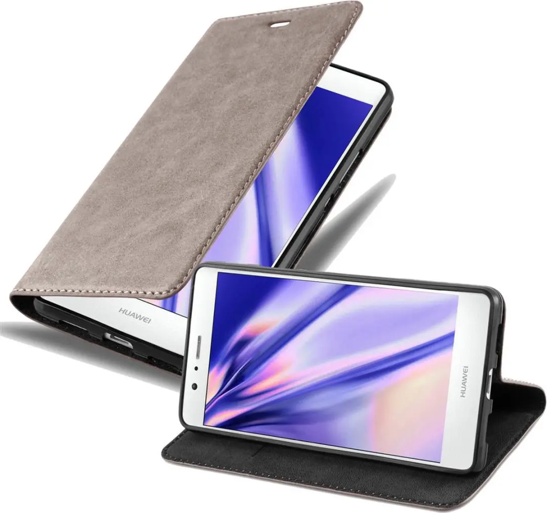 Cadorabo Hoesje geschikt voor Huawei P9 LITE 2016 / G9 LITE in KOFFIE BRUIN