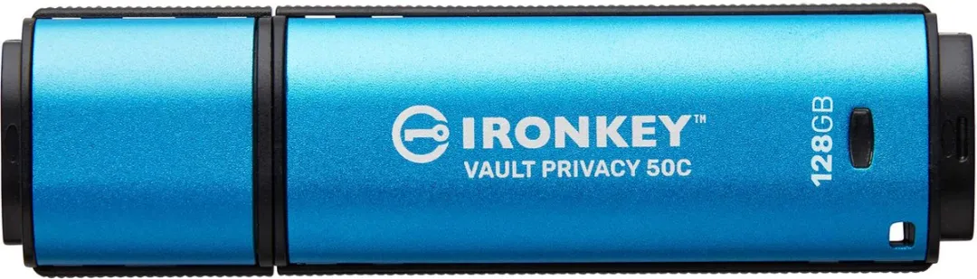 Kingston IronKey Vault Privacy 50 IKVP50C/128GB USB-stick 128GB