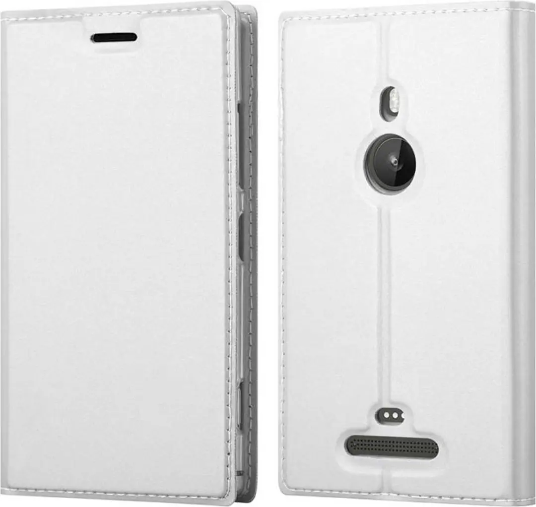 Cadorabo Hoesje geschikt voor Nokia Lumia 925 in CLASSY ZILVER