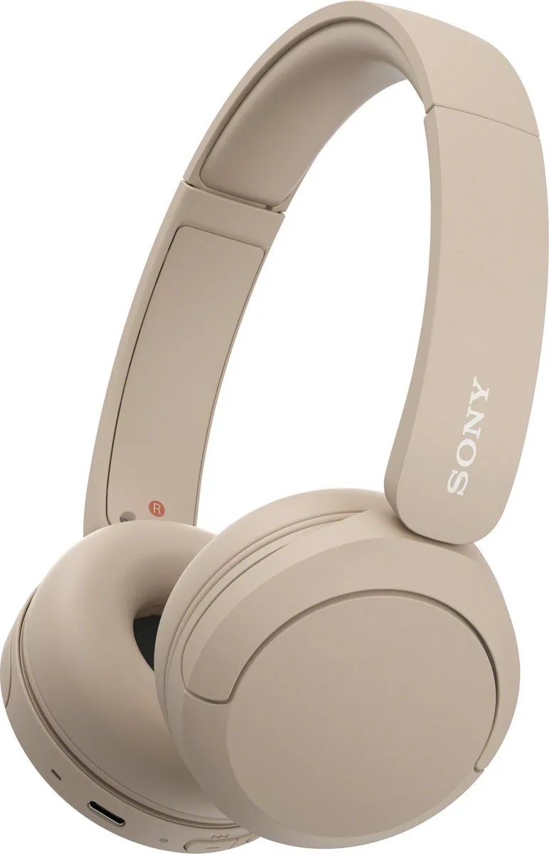 Sony WH-CH520 Draadloze On-Ear Koptelefoon - Beige