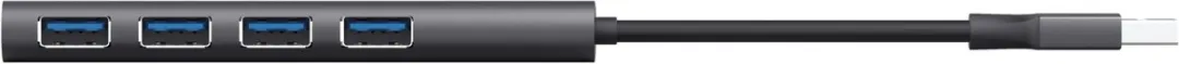 Trust Halyx USB-hub 5 Poorten USB 3.2 Gen1 - Donkergrijs - afbeelding 6 van 6