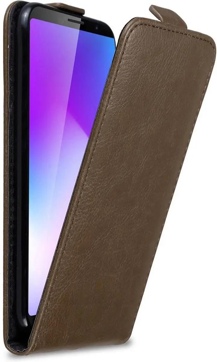 Cadorabo Hoesje geschikt voor Cubot POWER in KOFFIE BRUIN - Beschermhoes in flip design Case Cover met magnetische sluiting