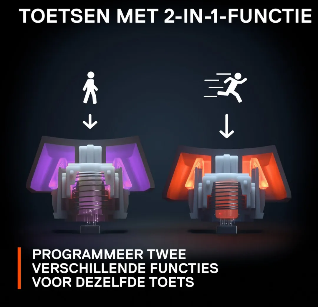 SteelSeries Apex Pro Mini - Draadloos Gaming Toetsenbord - US Qwerty Layout