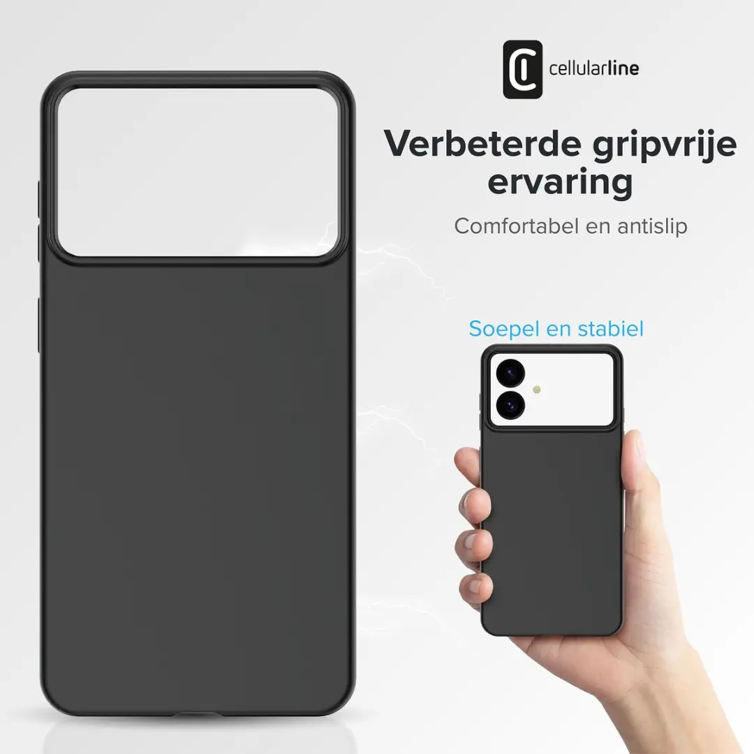 Cellularline Sensation Hoesje Galaxy S26 Plus - Zwart - afbeelding 3 van 6