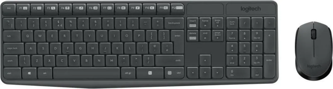 Logitech MK330 Draadloos Toetsenbord & Muis - Zwart