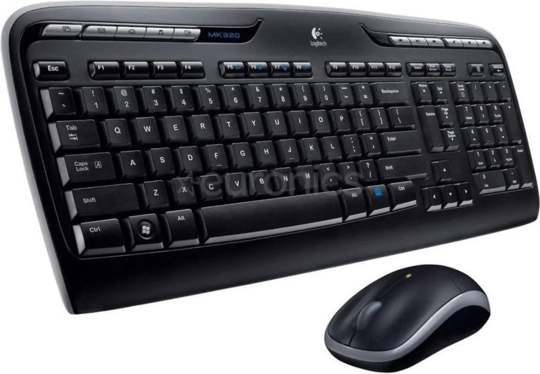 Logitech MK330 Draadloos Toetsenbord & Muis - Zwart