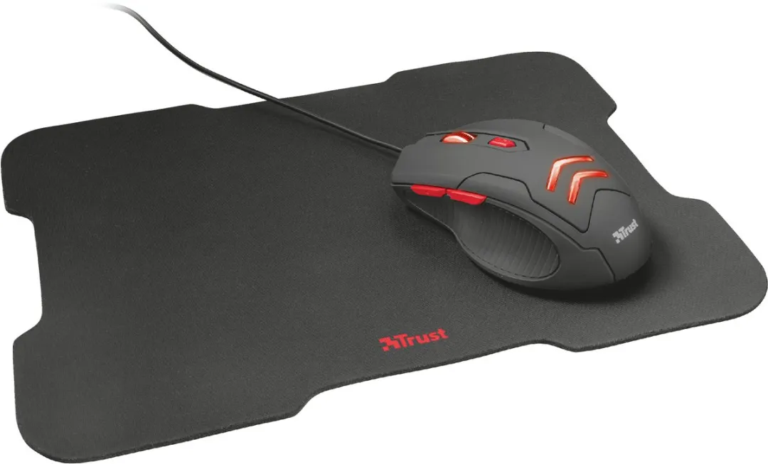 Trust Ziva 24236 Gaming Toetsenbord & Muis Set - Zwart - afbeelding 6 van 6
