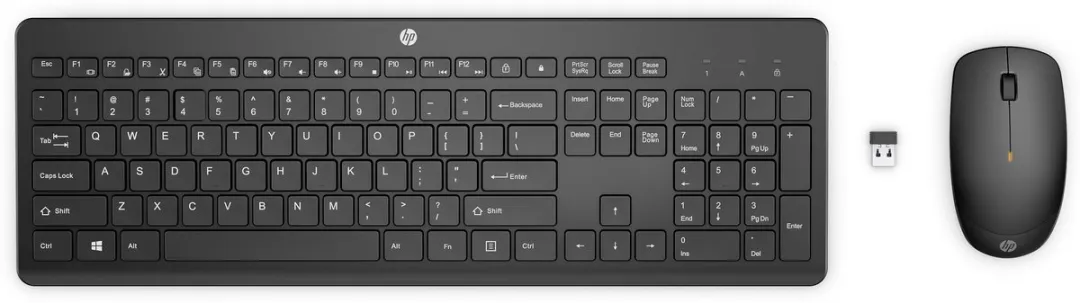 HP 235 Draadloos Toetsenbord & Muis Combo - Zwart