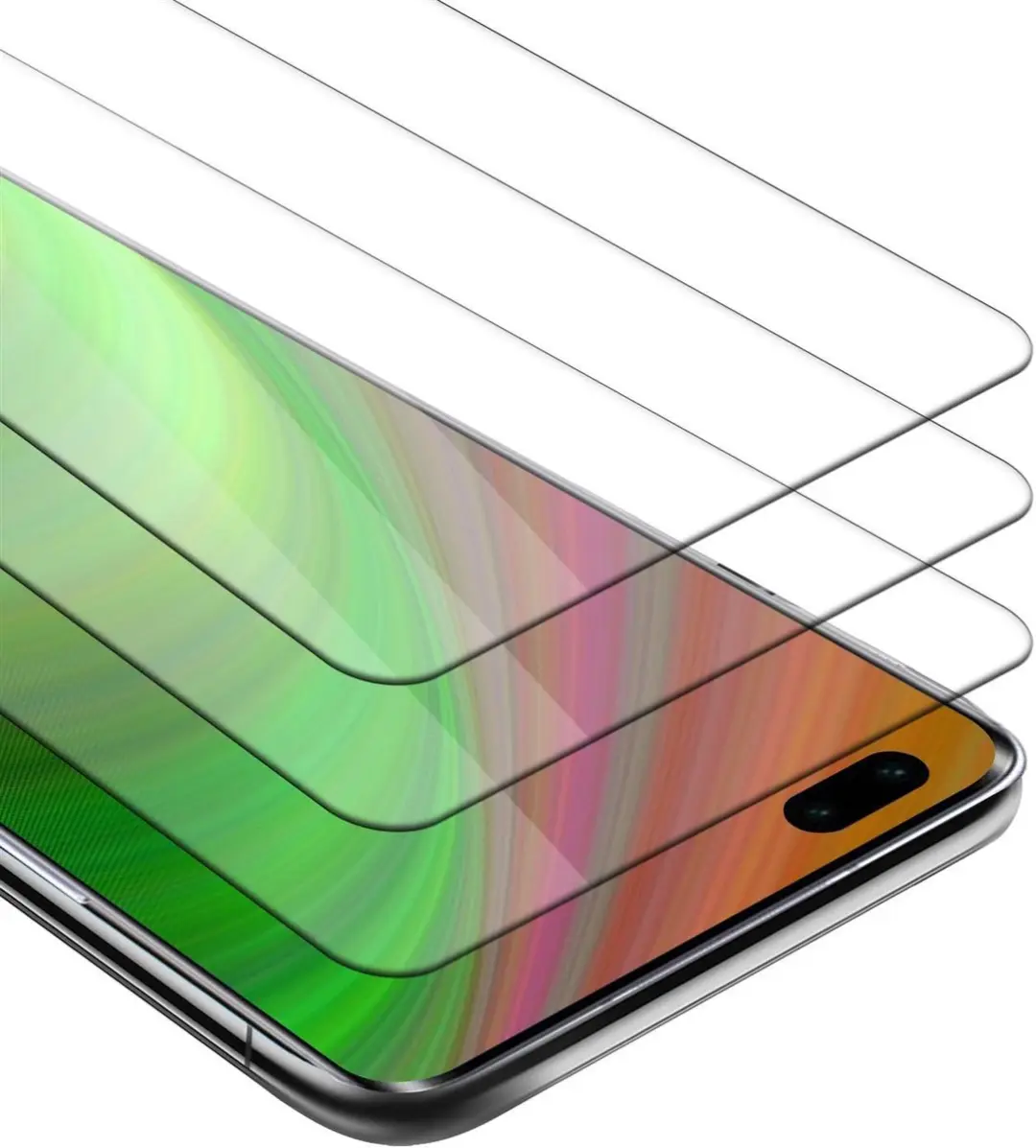 Cadorabo 3x Screenprotector geschikt voor Xiaomi RedMi K30 / K30i 5G