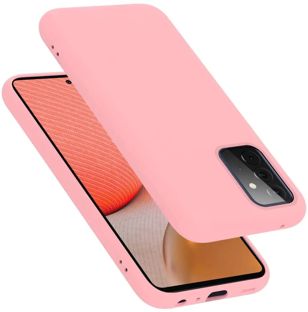 Cadorabo Hoesje geschikt voor Samsung Galaxy A72 4G / 5G in LIQUID ROZE
