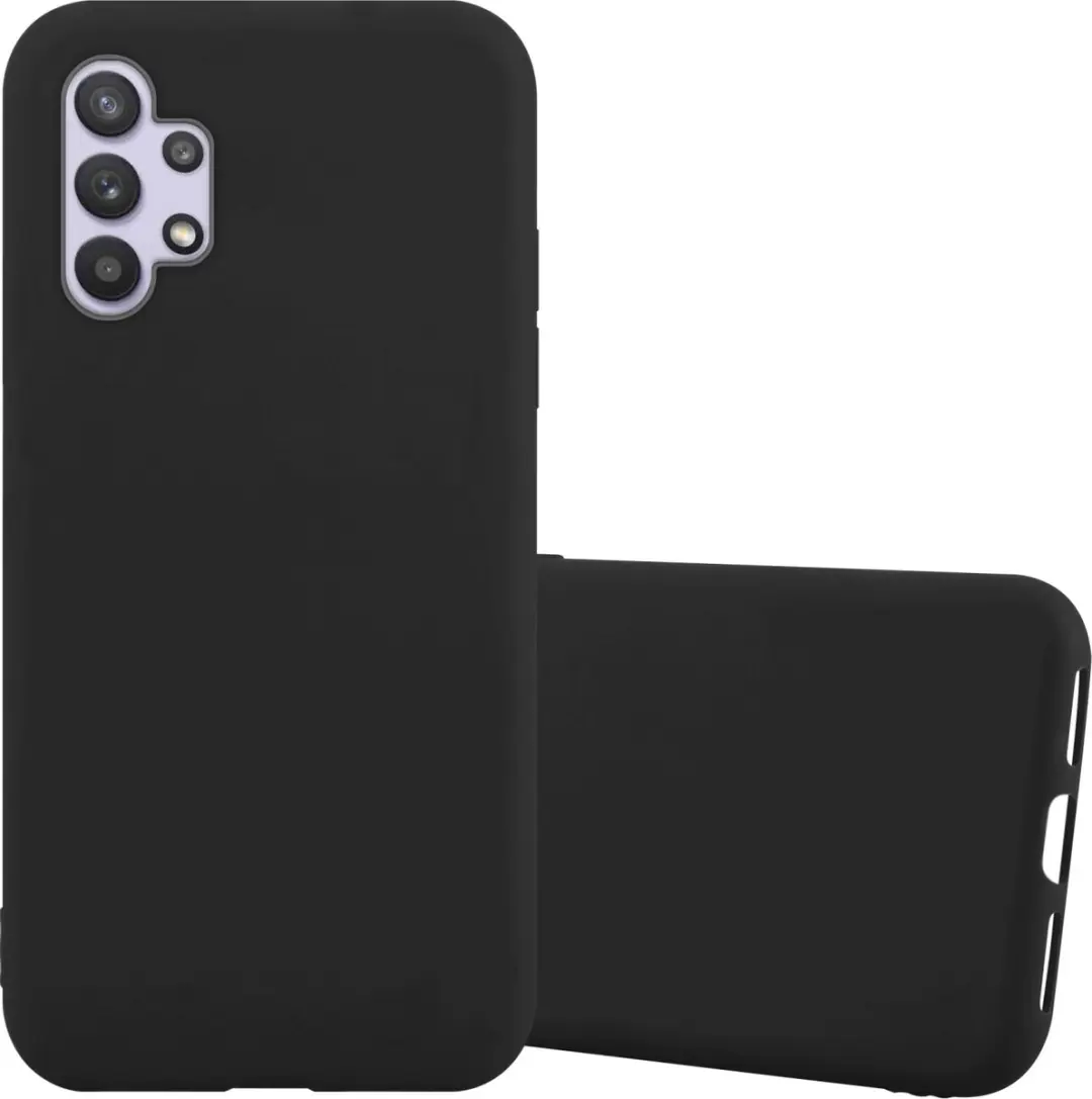 Cadorabo Hoesje geschikt voor Samsung Galaxy A32 5G in CANDY ZWART