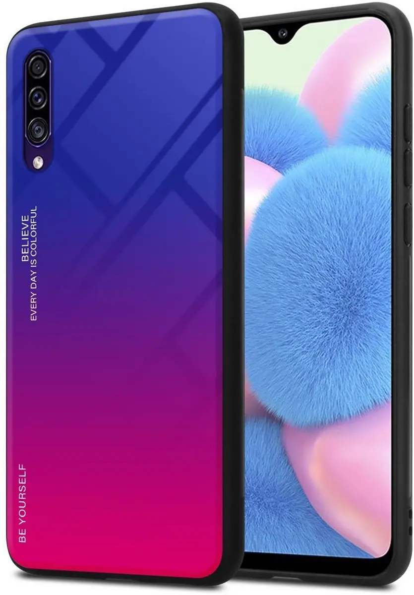 Cadorabo Hoesje geschikt voor Samsung Galaxy A50 4G / A50s / A30s in PAARS