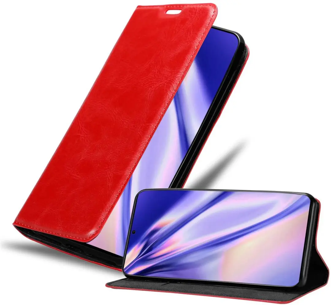 Cadorabo Hoesje geschikt voor Samsung Galaxy S20 ULTRA in APPEL ROOD