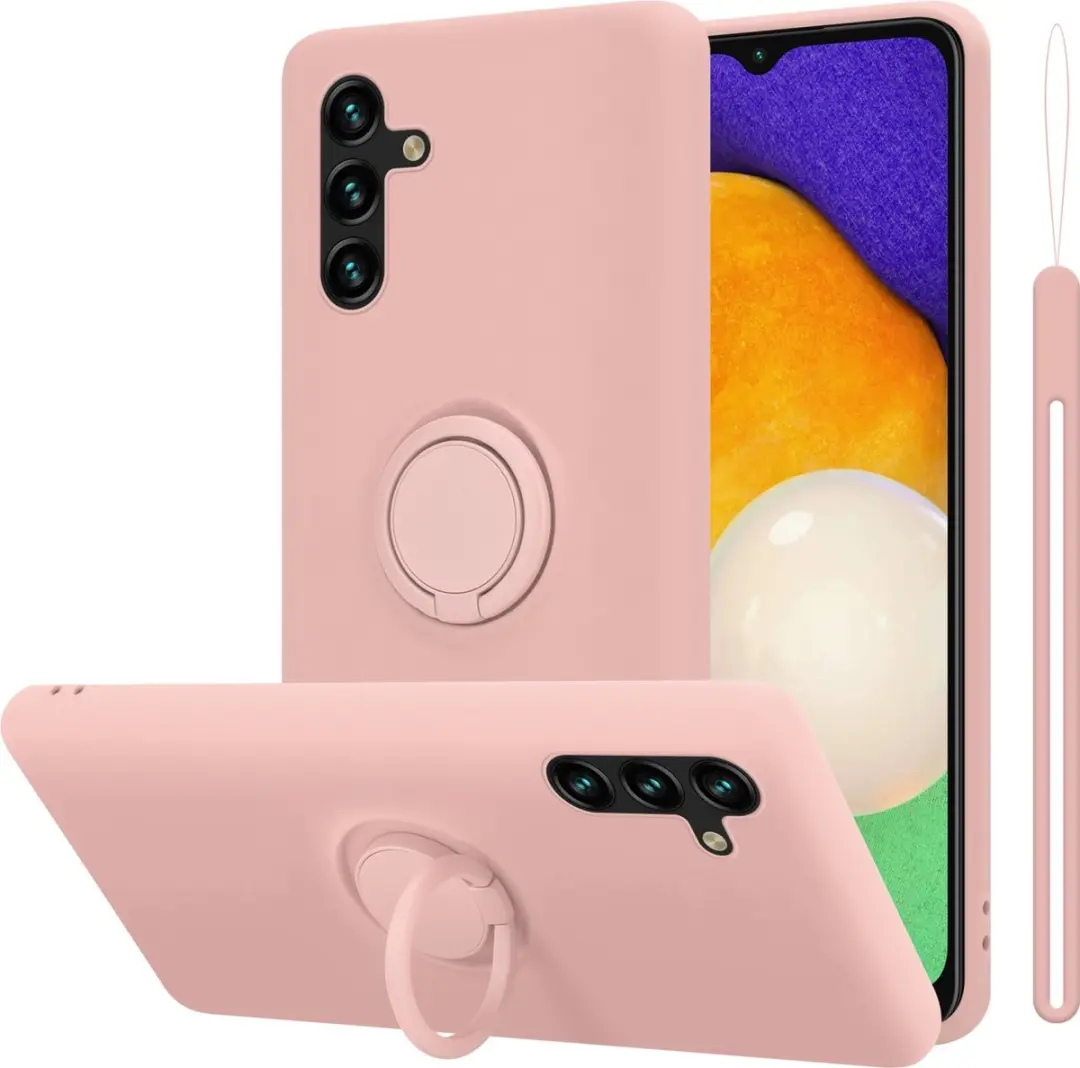 Cadorabo Hoesje geschikt voor Samsung Galaxy A13 5G in LIQUID ROZE