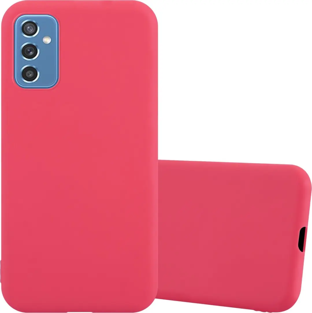 Cadorabo Hoesje geschikt voor Samsung Galaxy M52 5G in CANDY ROOD