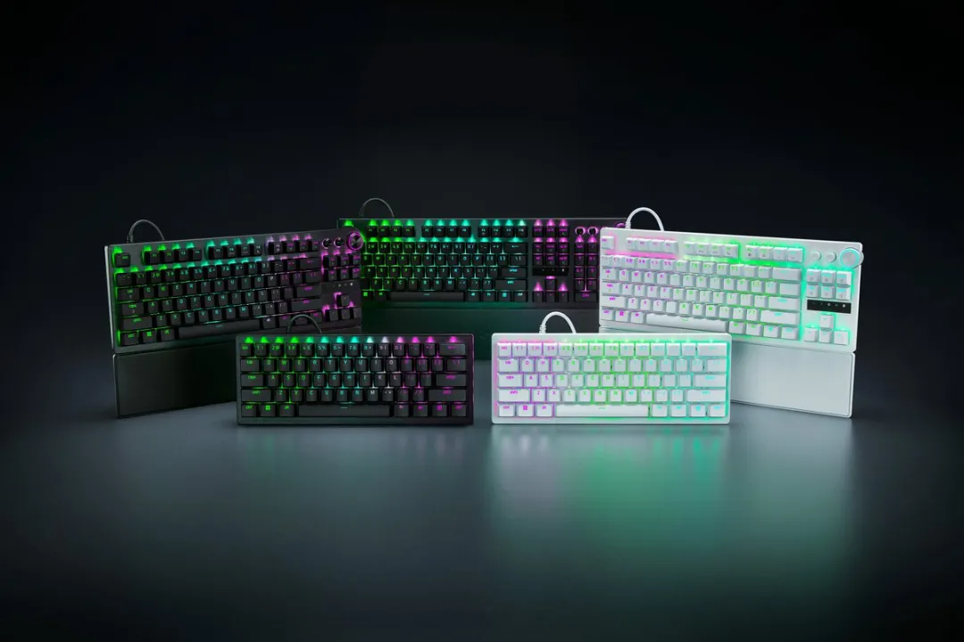 Razer Huntsman V3 Pro Mini - Gaming Toetsenbord - 60% - RGB - Optische Switches - Qwerty - Wit