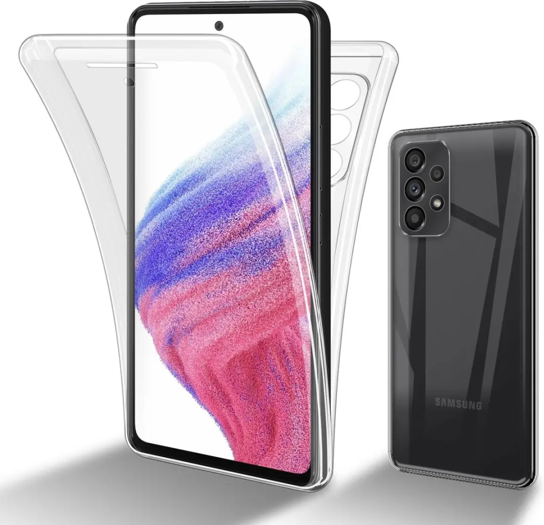 Cadorabo Hoesje geschikt voor Samsung Galaxy A53 5G in TRANSPARANT