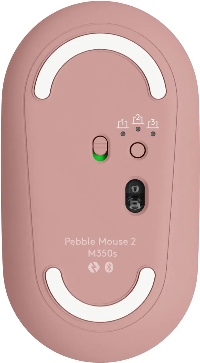 Logitech Pebble 2 M350s Draadloze Muis 4000 dpi - Roze