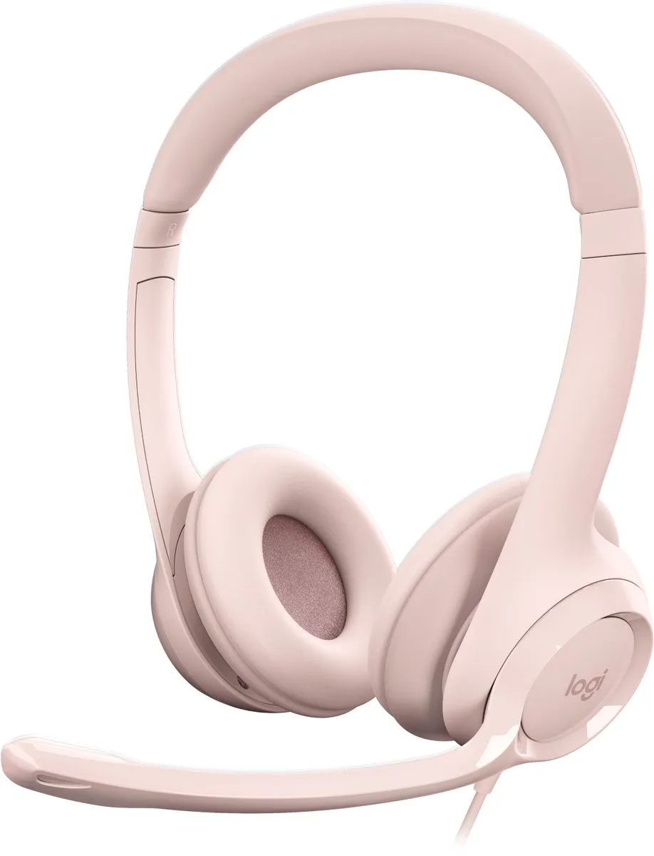 Logitech H390 USB Headset - Roze