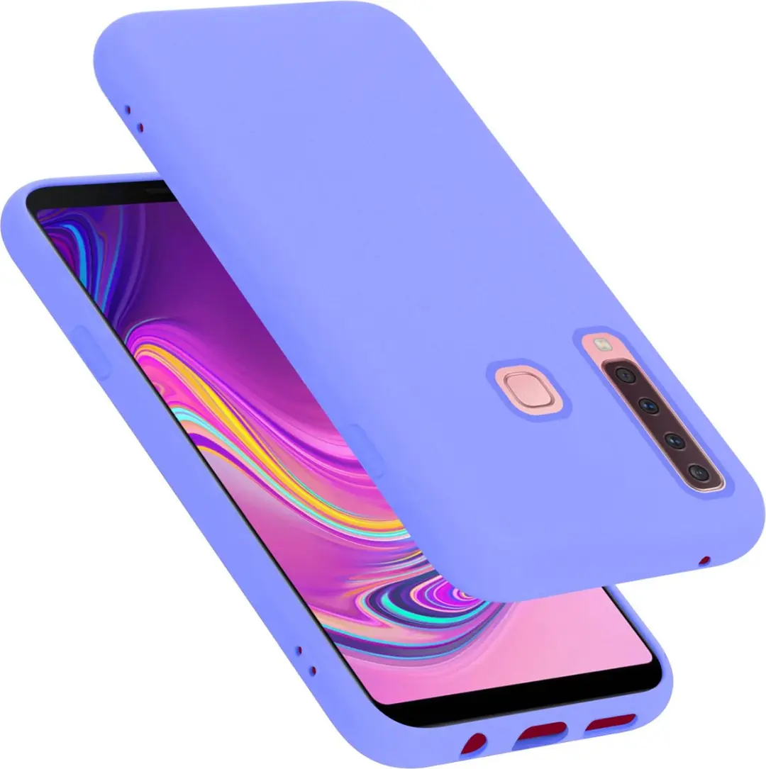 Cadorabo Hoesje geschikt voor Samsung Galaxy A9 2018 in LIQUID LICHT PAARS