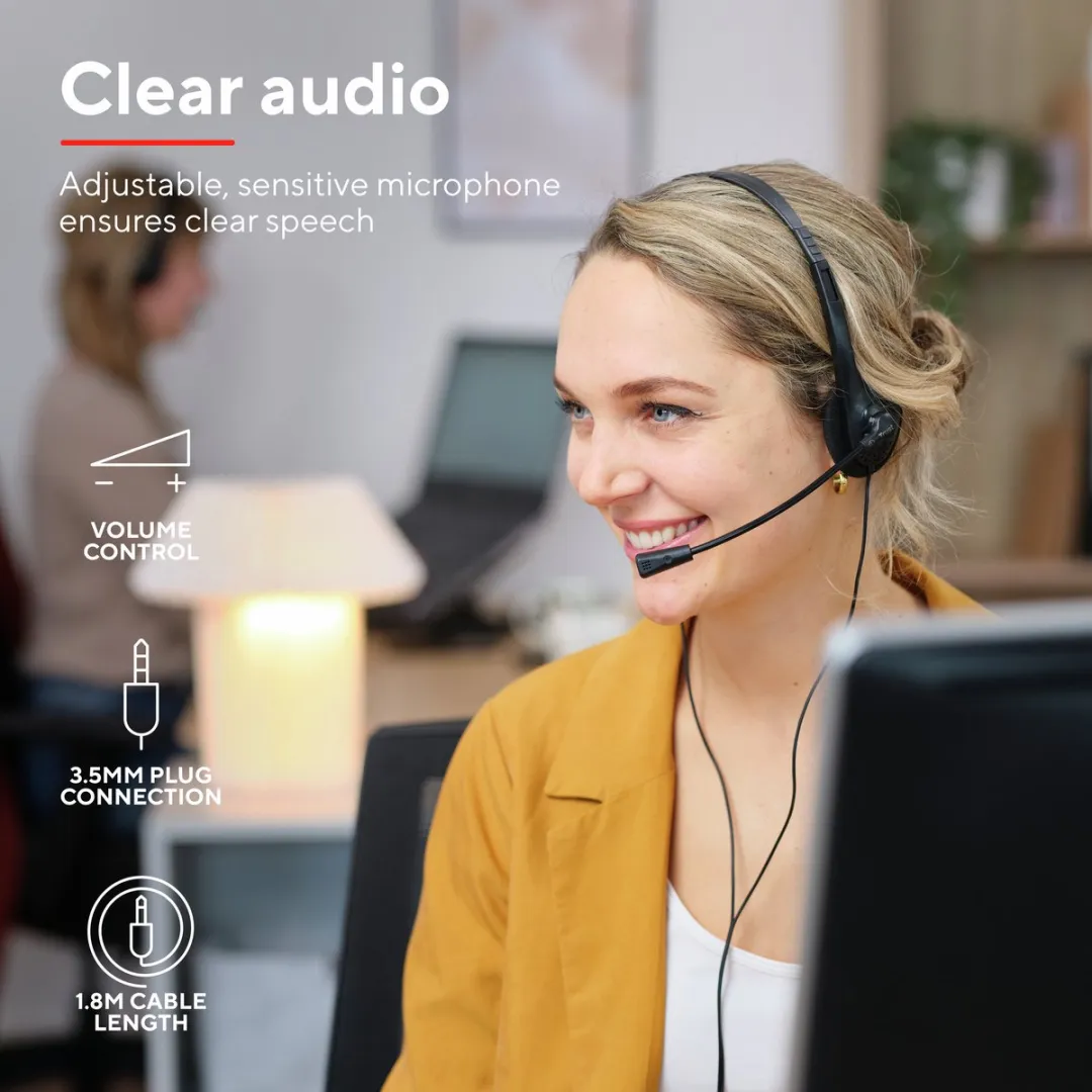 Trust Primo Headset 21665 - Zwart
