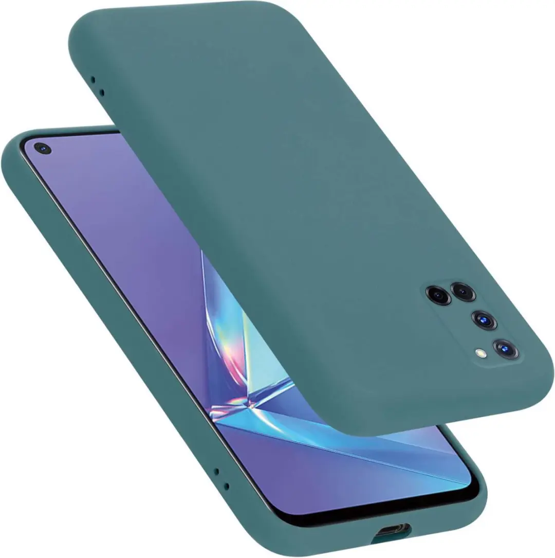 Cadorabo Hoesje geschikt voor Oppo A52 in LIQUID GROEN