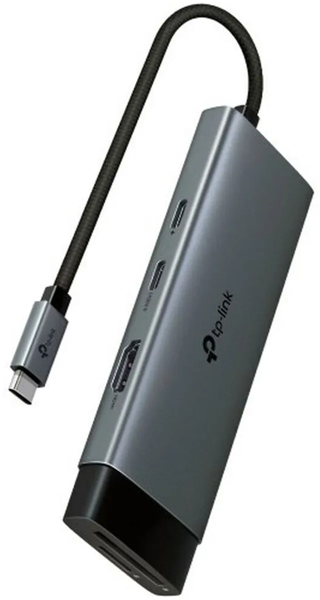 TP-Link UH7020C Interface Hub - 7x USB 3.2 Gen 1 - Grijs/Zwart