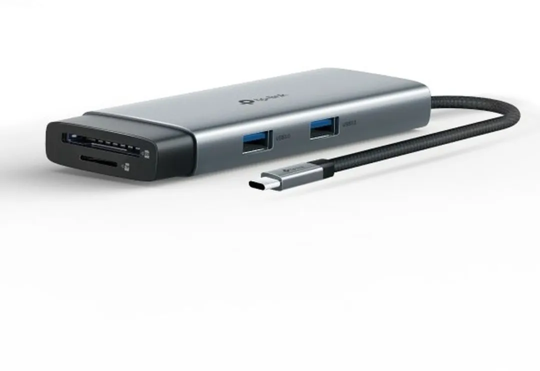 TP-Link UH7020C Interface Hub - 7x USB 3.2 Gen 1 - Grijs/Zwart