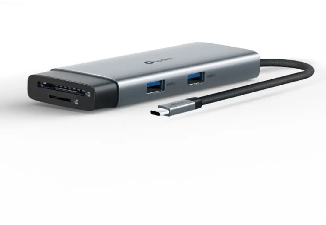 TP-Link UH7020C Interface Hub - 7x USB 3.2 Gen 1 - Grijs/Zwart