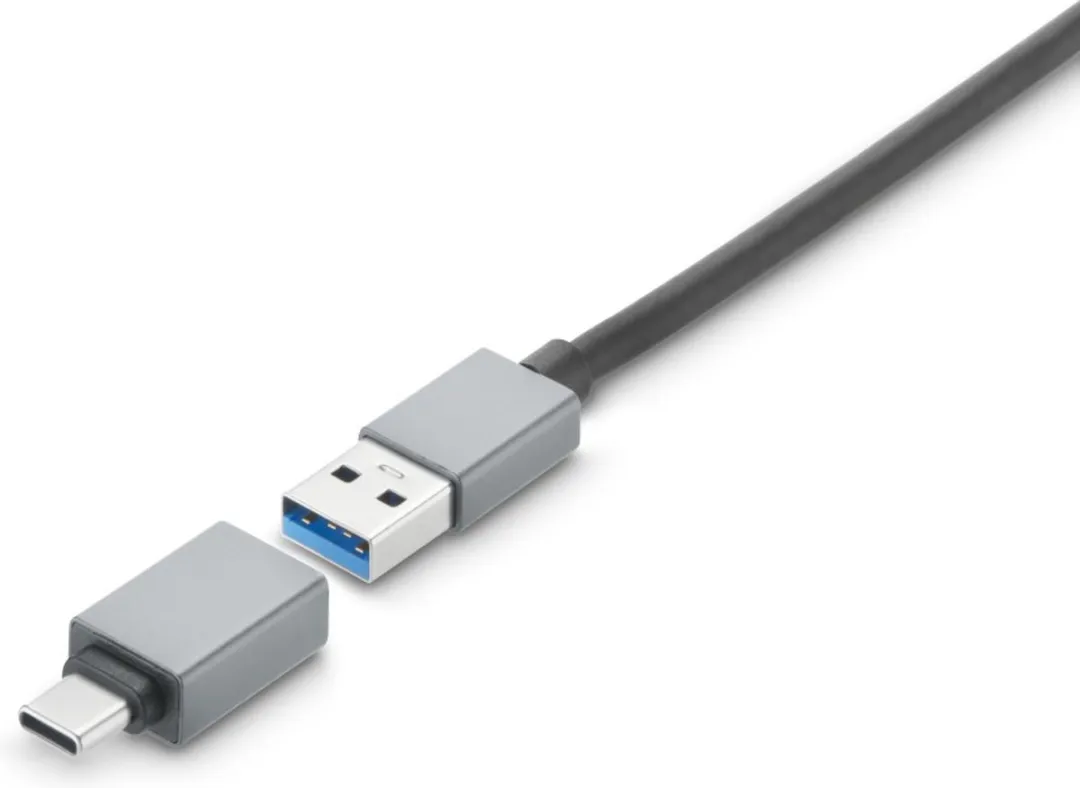 Hama 00200137 USB-Hub 7 Poorten USB 3.2 - Grijs - afbeelding 6 van 6