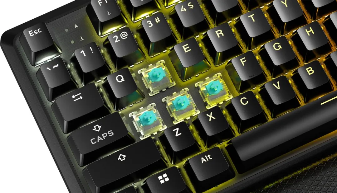 Corsair K70 PRO TKL CH-911911G-NA Gaming Toetsenbord - US QWERTY - Zwart