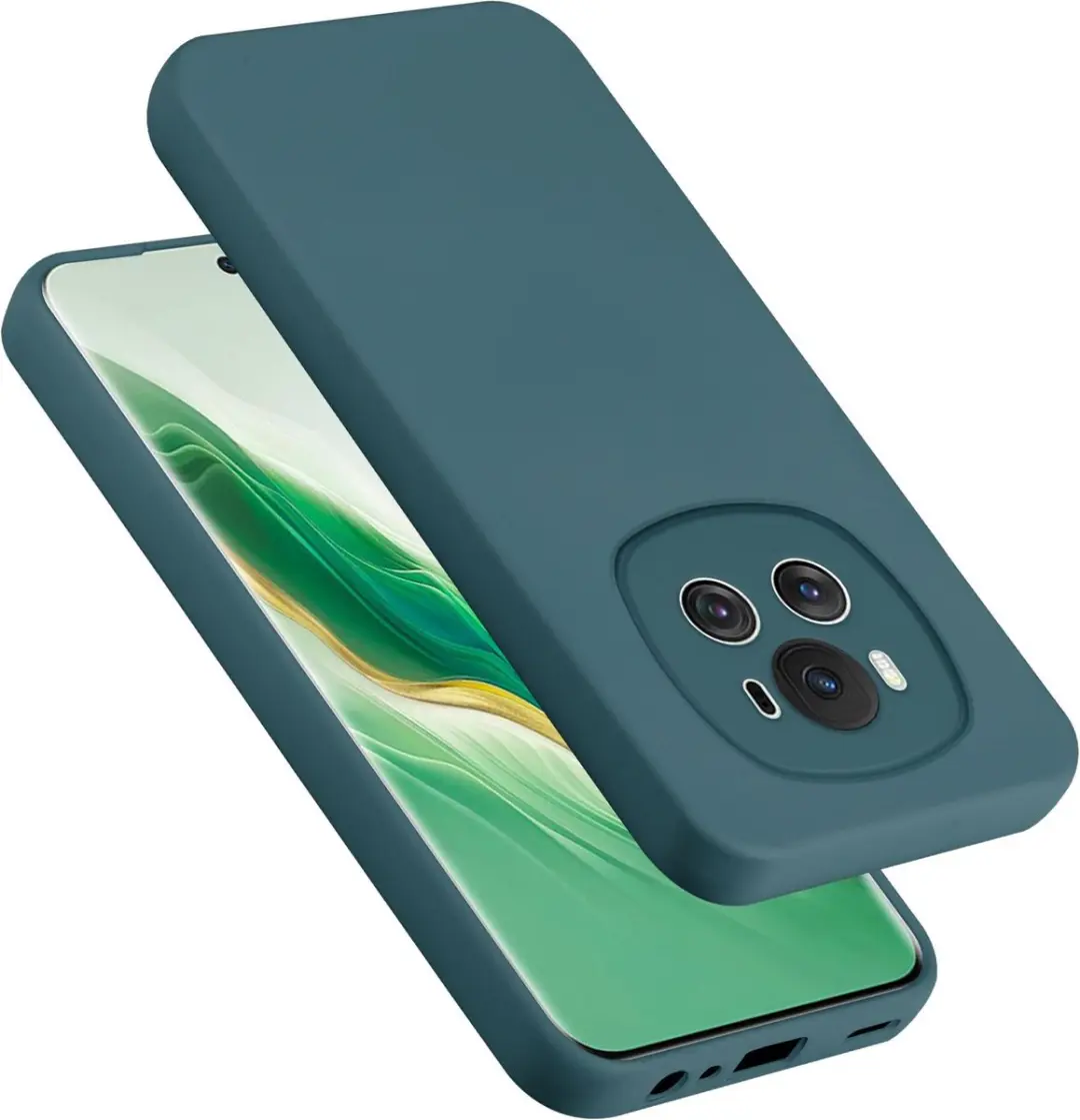 Cadorabo Hoesje geschikt voor Honor Magic 6 in LIQUID GROEN