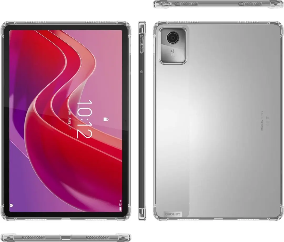 Cadorabo Hoesje geschikt voor Lenovo Tab M11 in VOLLEDIG TRANSPARANT